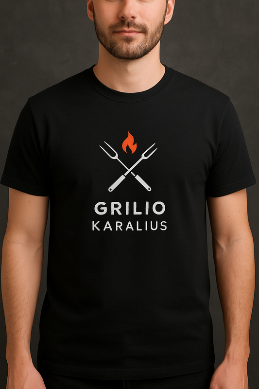 Marškinėliai GRILIO KARALIUS